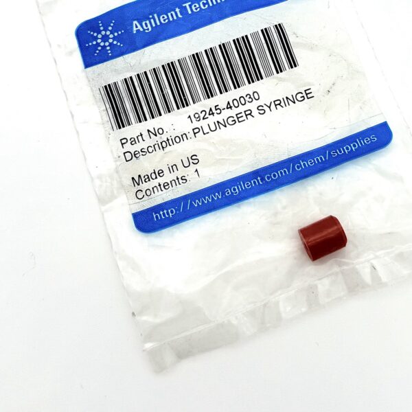 Agilent Plunger Syring   PN: 19245-40030