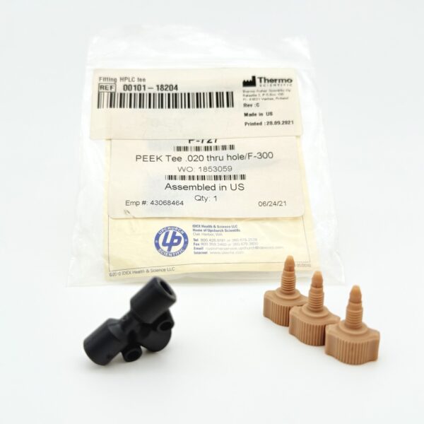 Fitting, HPLC Tee 0.020" Orifice  PN: 00101-18204