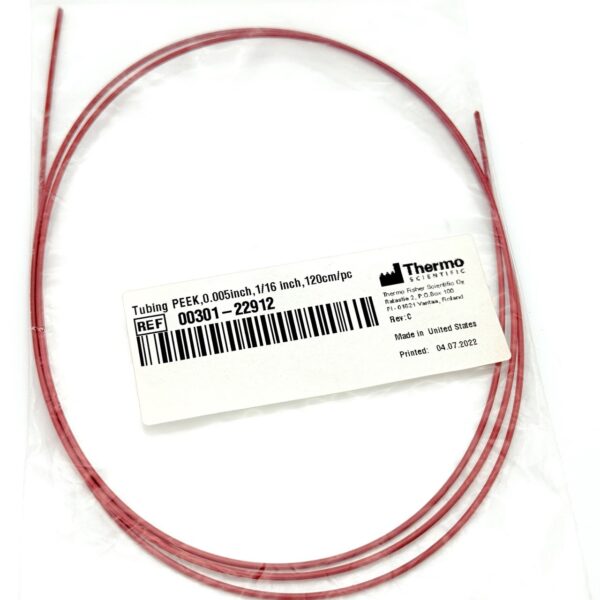 Tubing, Peek, 0.005 ID × 1/16" OD, Red PN: 00301-22912