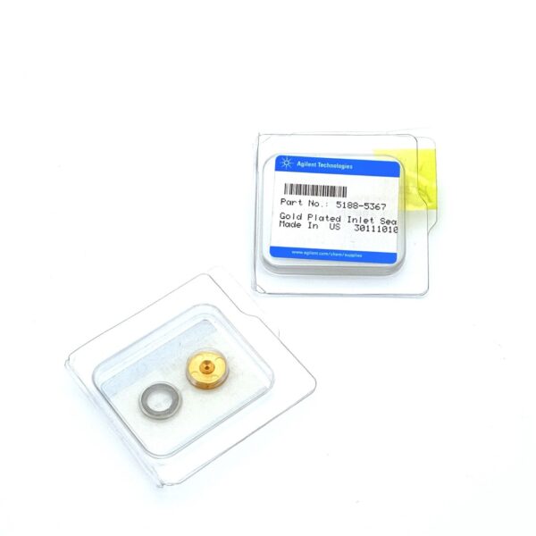 GC inlet seal, gold plated, with washer  PN:  5188-5367